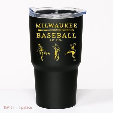Classic Milwaukee Baseball Fan Retro Tumbler