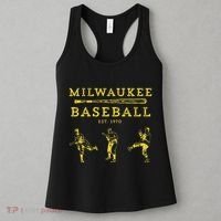 Classic Milwaukee Baseball Fan Retro Women's Tank Top thumb 3