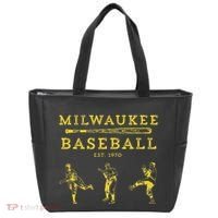 Classic Milwaukee Baseball Fan Retro Tote Bag thumb 0