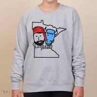 Cute Minnesota Babe Ox Paul Bunyan Women's Sweatshirt thumb 0