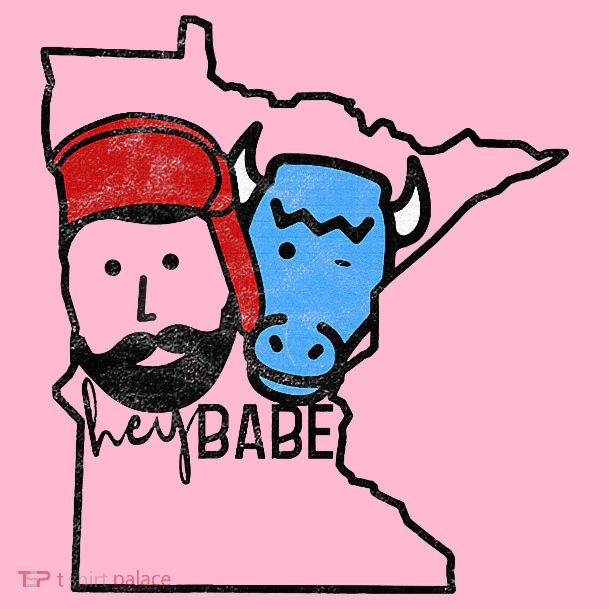 Cute Minnesota Babe Ox Paul Bunyan Coaster