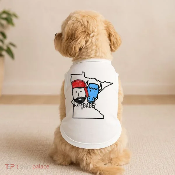 Cute Minnesota Babe Ox Paul Bunyan Doggie Tank