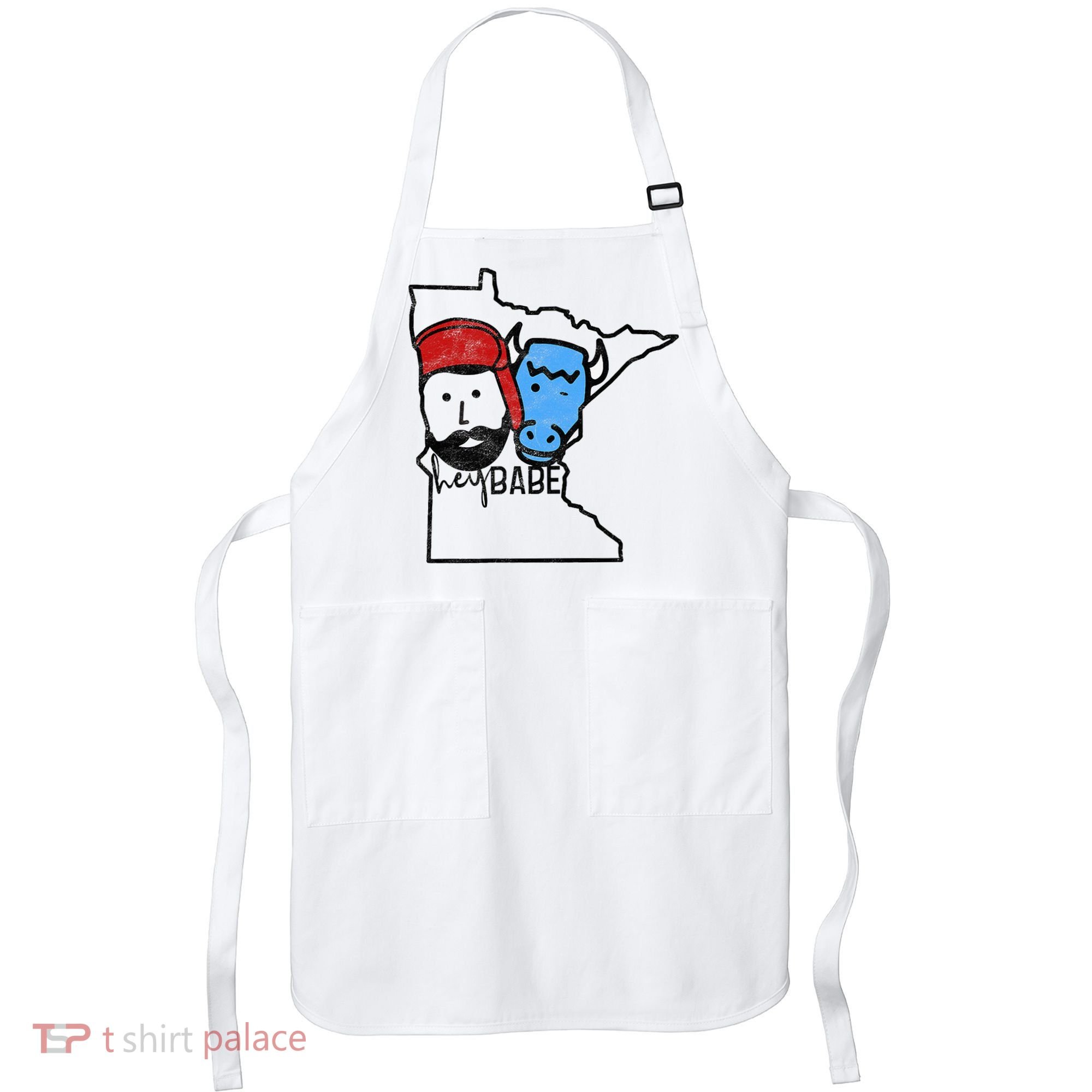 Cute Minnesota Babe Ox Paul Bunyan Apron
