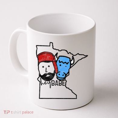 Cute Minnesota Babe Ox Paul Bunyan Coffee Mug