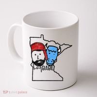 Cute Minnesota Babe Ox Paul Bunyan Coffee Mug thumb 0