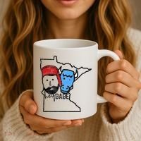 Cute Minnesota Babe Ox Paul Bunyan Coffee Mug thumb 3