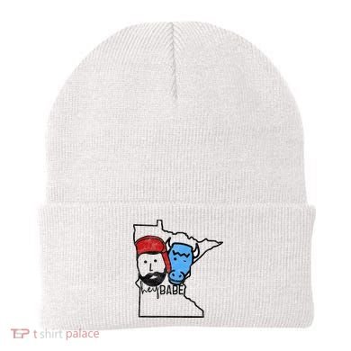 Cute Minnesota Babe Ox Paul Bunyan Beanie