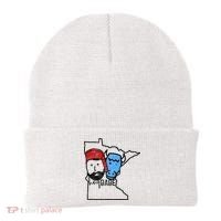 Cute Minnesota Babe Ox Paul Bunyan Beanie thumb 0