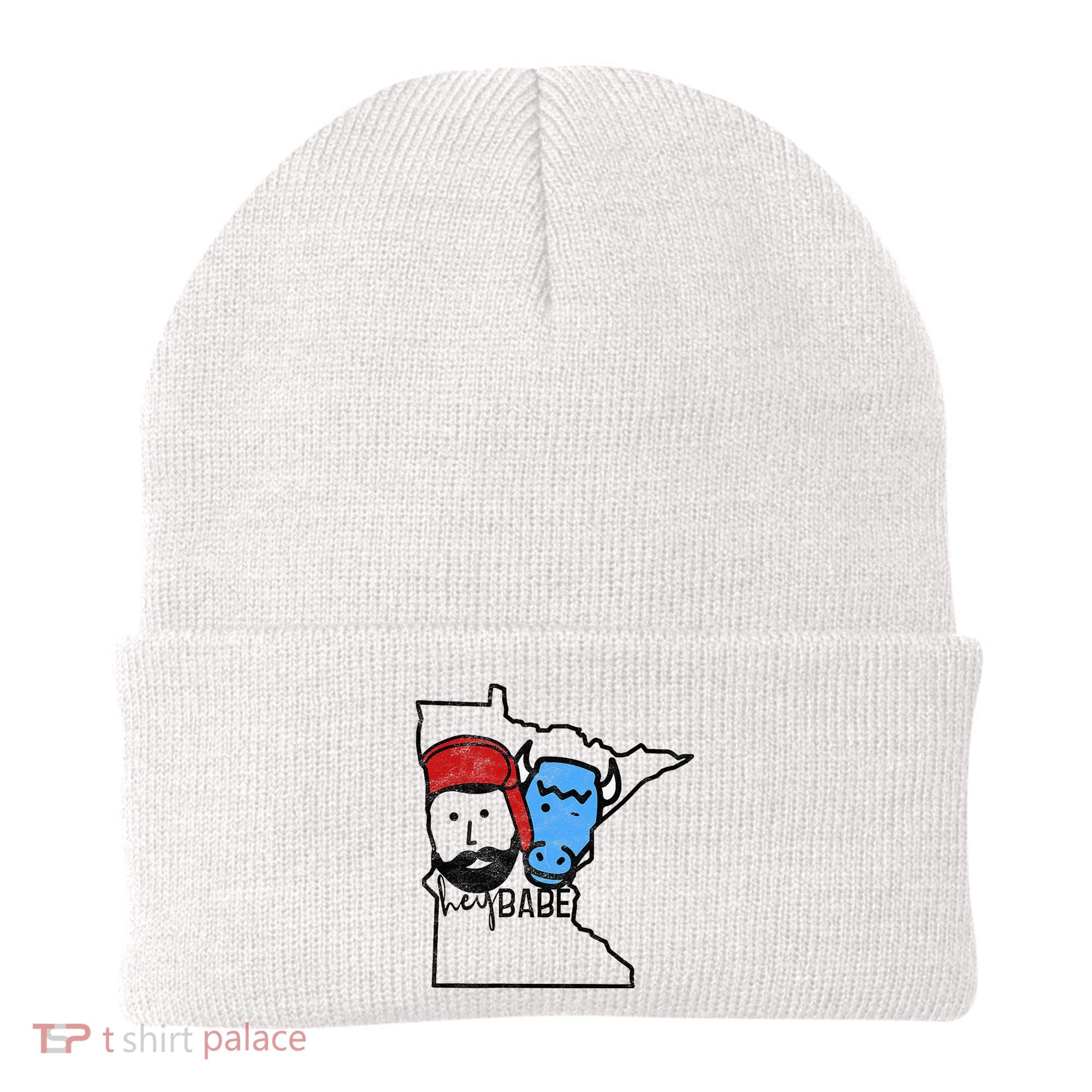 Cute Minnesota Babe Ox Paul Bunyan Beanie