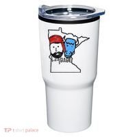Cute Minnesota Babe Ox Paul Bunyan Tumbler thumb 0