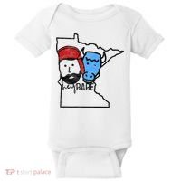 Cute Minnesota Babe Ox Paul Bunyan Baby Bodysuit thumb 0