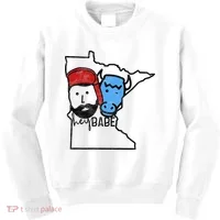 Cute Minnesota Babe Ox Paul Bunyan Kids Sweatshirt thumb 0