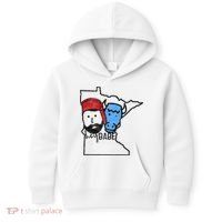 Cute Minnesota Babe Ox Paul Bunyan Kids Hoodie thumb 0