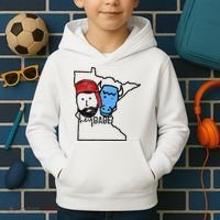 Cute Minnesota Babe Ox Paul Bunyan Kids Hoodie thumb 2