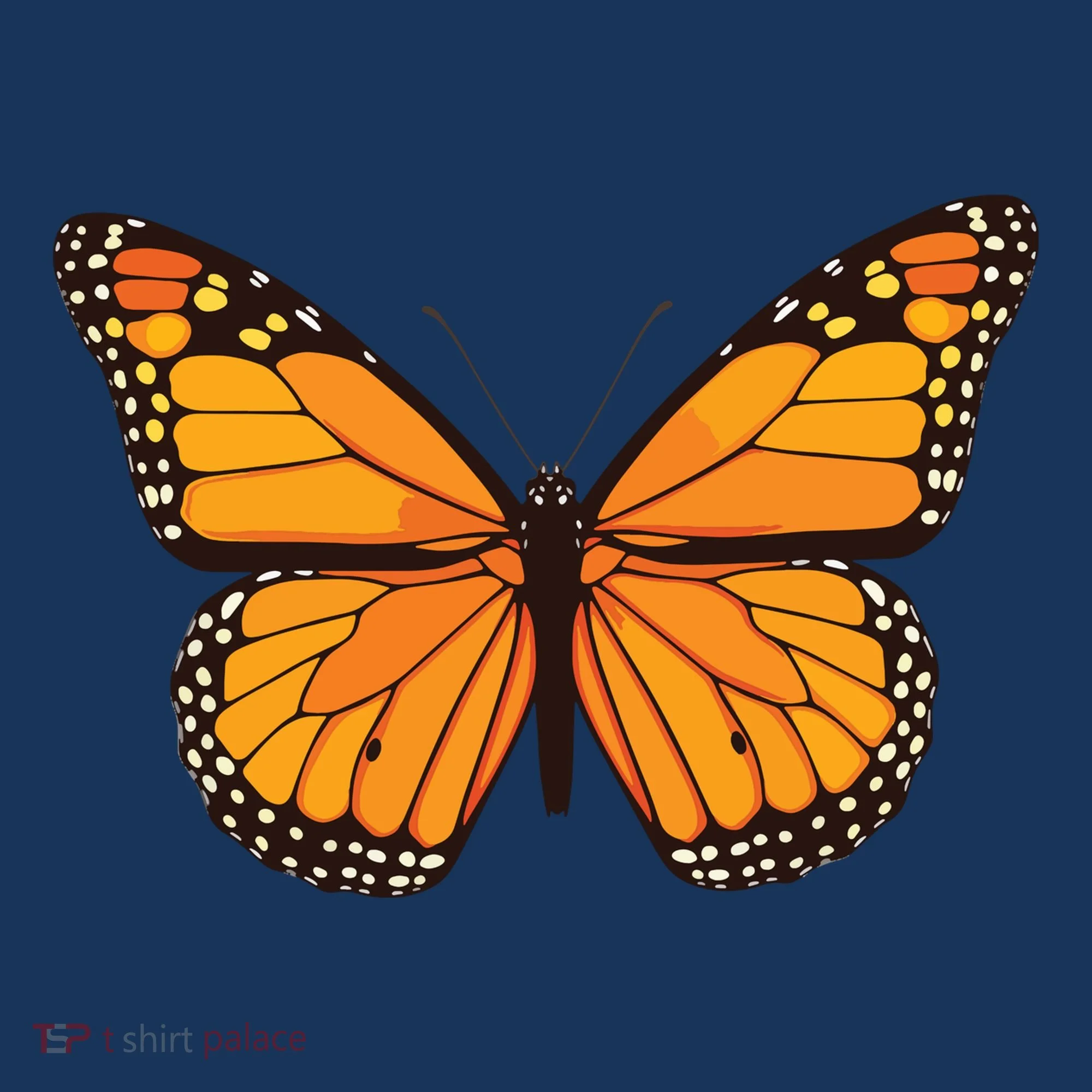 Cute Monarch Butterfly Doggie Tank