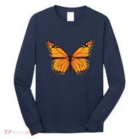 Cute Monarch Butterfly Long Sleeve Shirt thumb 0