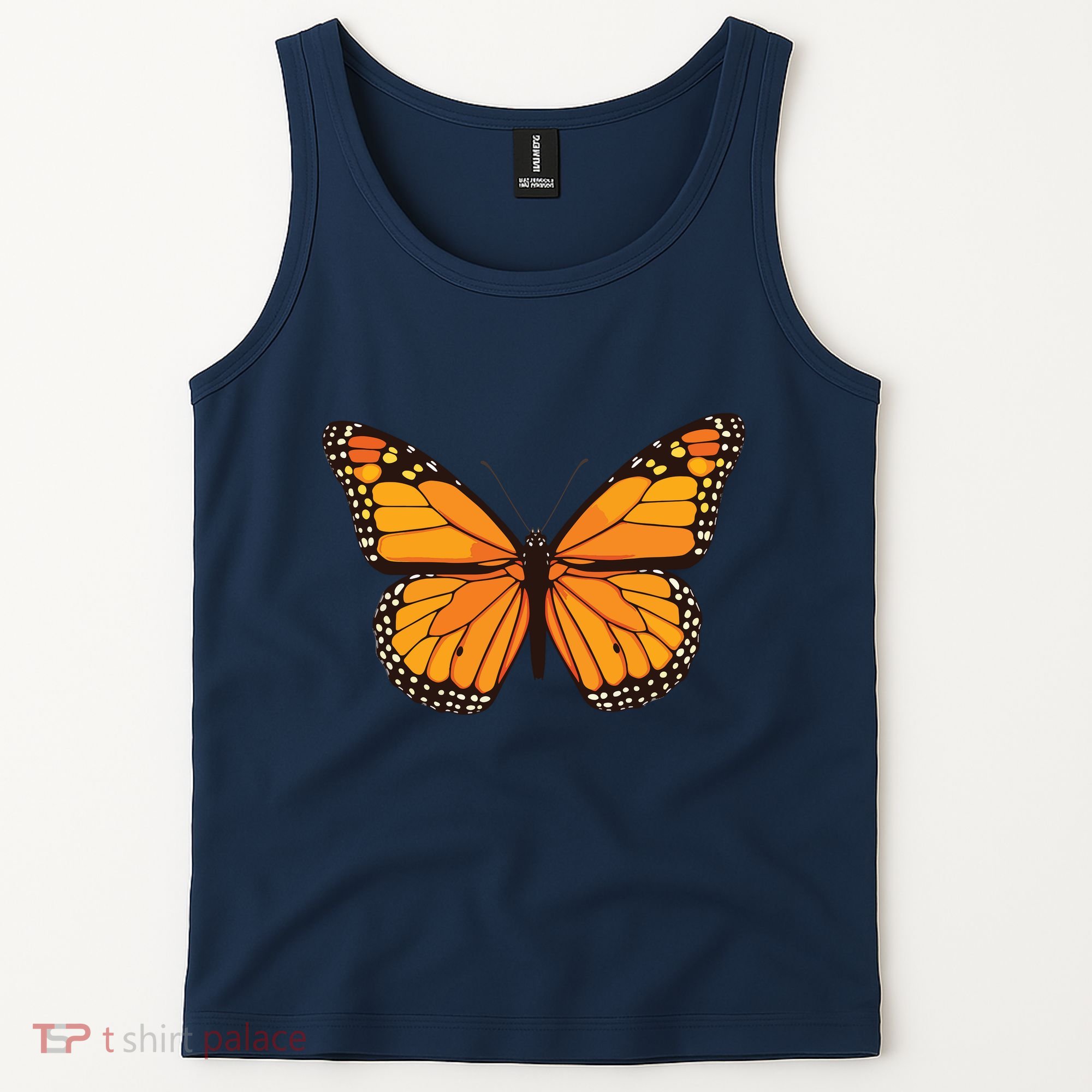 Cute Monarch Butterfly Tank Top