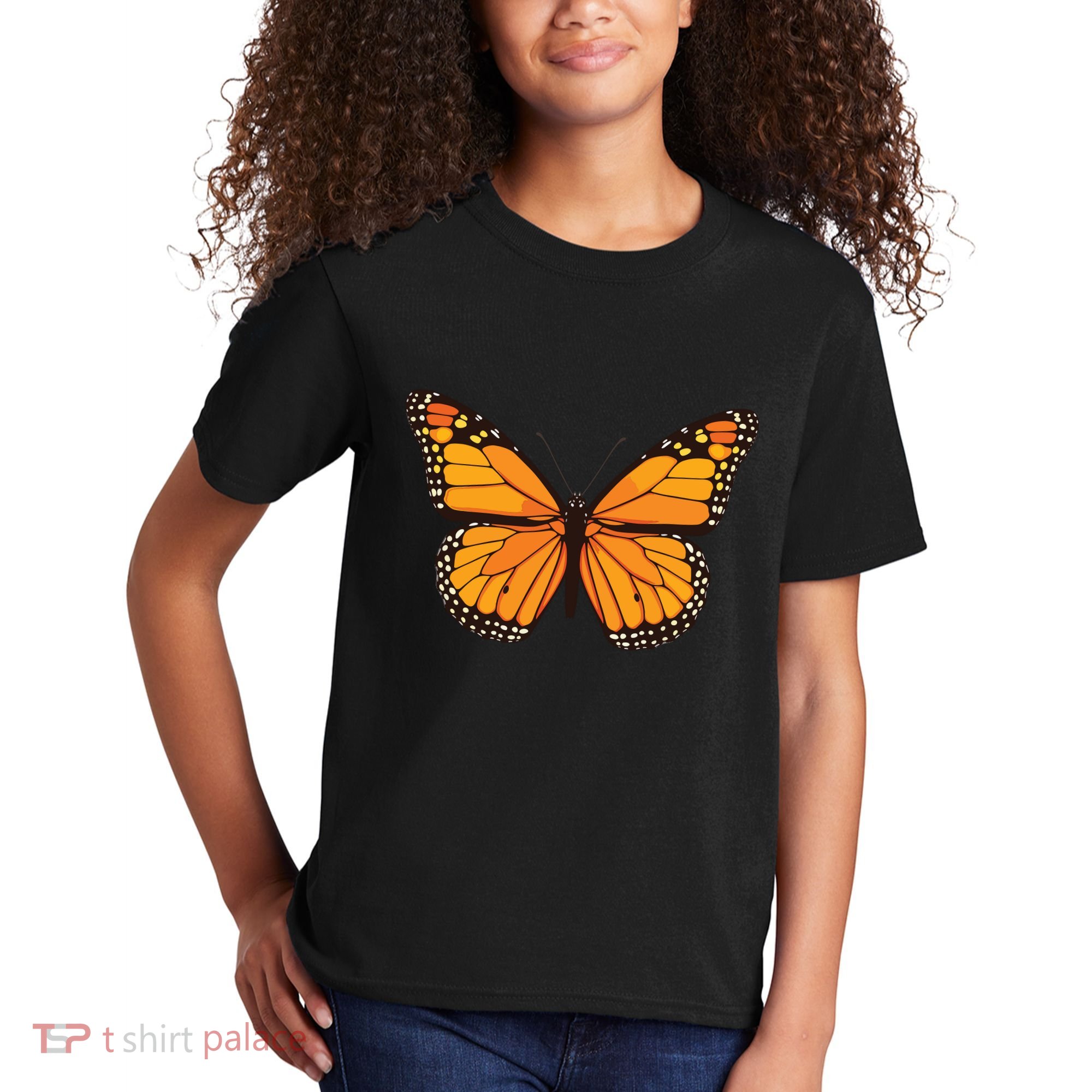 Cute Monarch Butterfly Kids T-Shirt