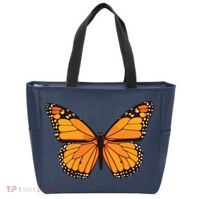 Cute Monarch Butterfly Tote Bag