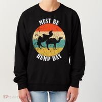 Camel Must Be Hump Day Retro Funny Hump Day Camel Women's Sweatshirt thumb 0