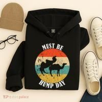 Camel Must Be Hump Day Retro Funny Hump Day Camel Hoodie thumb 4