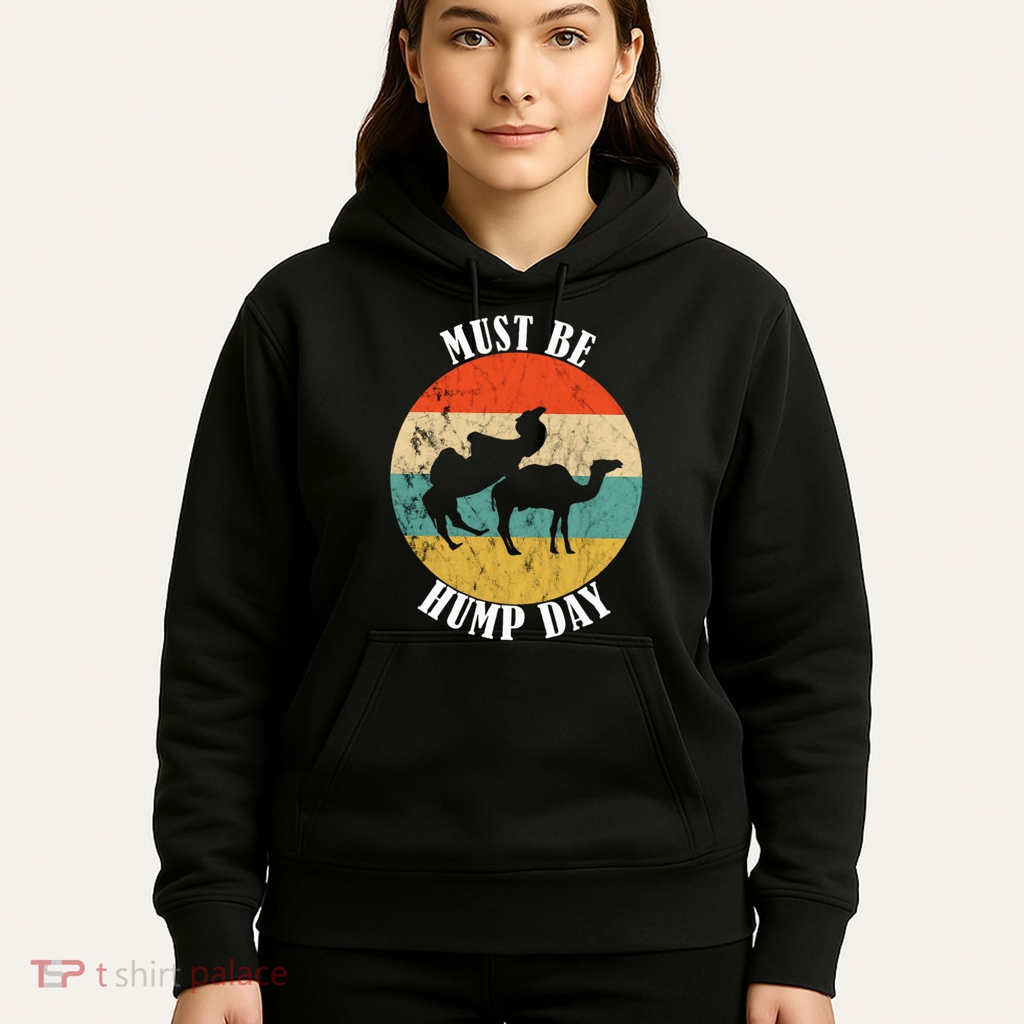 Camel Must Be Hump Day Retro Funny Hump Day Camel Hoodie