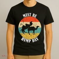 Camel Must Be Hump Day Retro Funny Hump Day Camel T-Shirt thumb 3