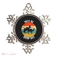 Camel Must Be Hump Day Retro Funny Hump Day Camel Ornament thumb 0