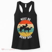 Camel Must Be Hump Day Retro Funny Hump Day Camel Women's Tank Top thumb 0