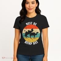 Camel Must Be Hump Day Retro Funny Hump Day Camel Women's T-Shirt thumb 4