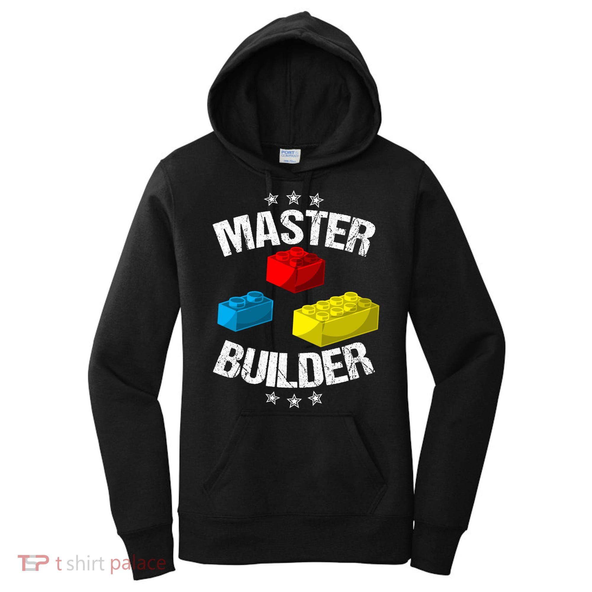 Cool Master Builder Funny Building Blocks Gift Men Women Gift Women's Hoodie