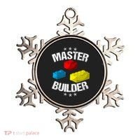 Cool Master Builder Funny Building Blocks Gift Men Women Gift Ornament thumb 0