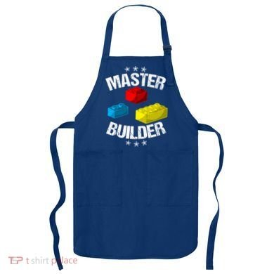 Cool Master Builder Funny Building Blocks Gift Men Women Gift Apron