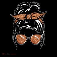 Cute Messy Bun Football Mom Coffee Mug thumb 5
