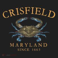 Crisfield Maryland Blue Crab Since 1663 Women's Sweatshirt thumb 2