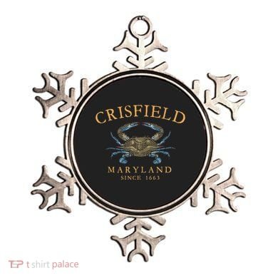 Crisfield Maryland Blue Crab Since 1663 Ornament