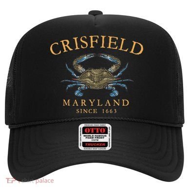 Crisfield Maryland Blue Crab Since 1663 Hat