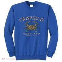 Crisfield Maryland Blue Crab Since 1663 Sweatshirt thumb 0