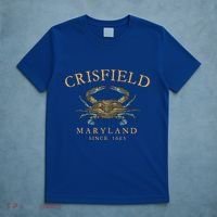 Crisfield Maryland Blue Crab Since 1663 T-Shirt thumb 5
