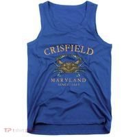 Crisfield Maryland Blue Crab Since 1663 Tank Top thumb 0