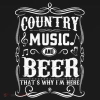 Country Music & Beer ThatS Why IM Here Beer & Music Lover Women's Tank Top thumb 5