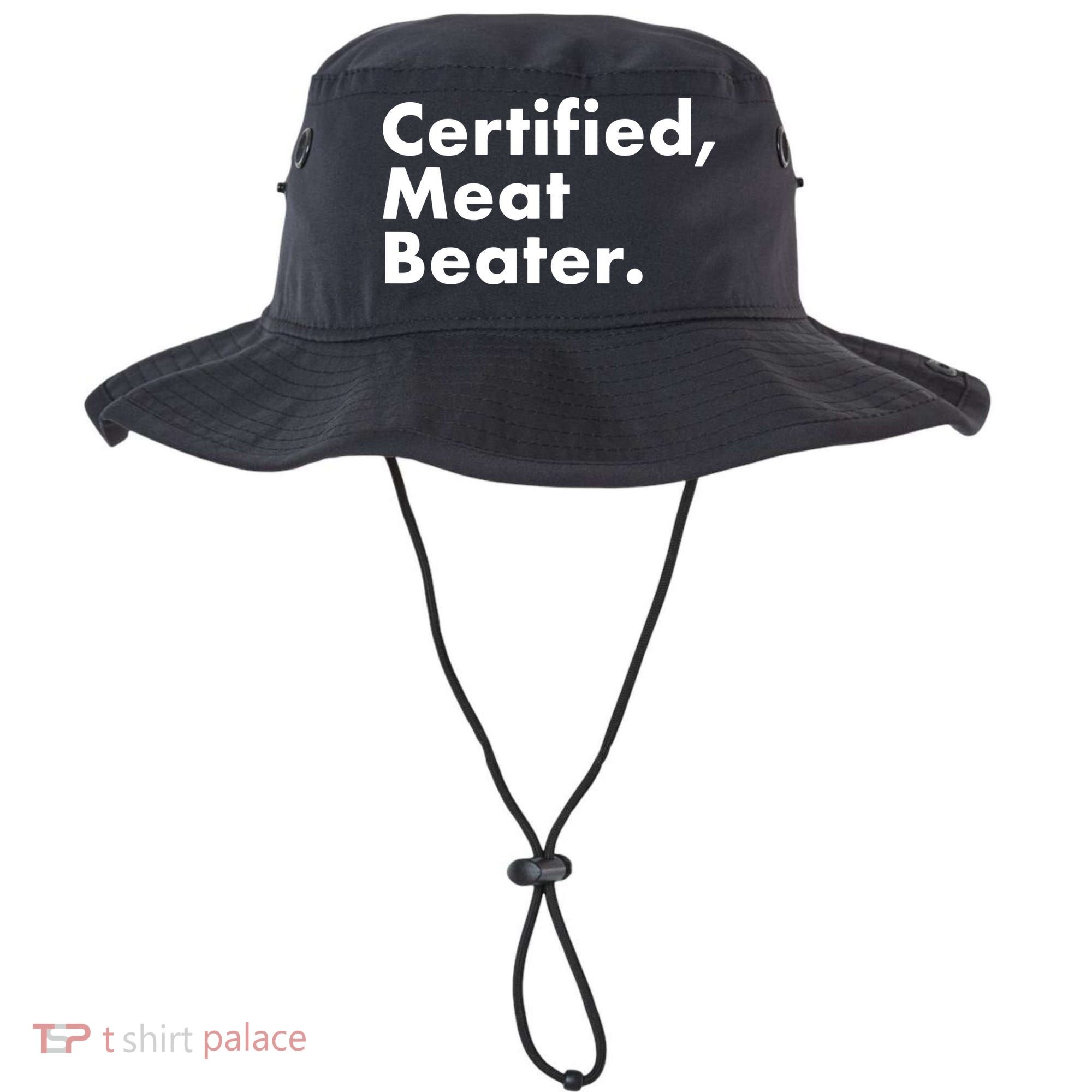 Certified Meat Beater Funny And Cool Bucket Hat
