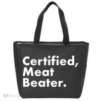 Certified Meat Beater Funny And Cool Tote Bag thumb 0