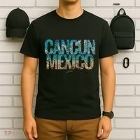 Cancun Mexico Beach T-Shirt thumb 6