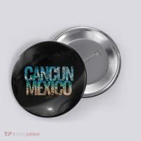 Cancun Mexico Beach Button thumb 0