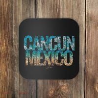 Cancun Mexico Beach Coaster thumb 0