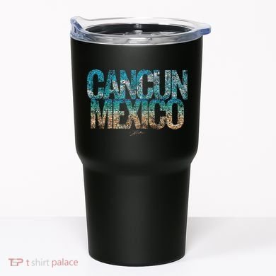Cancun Mexico Beach Tumbler