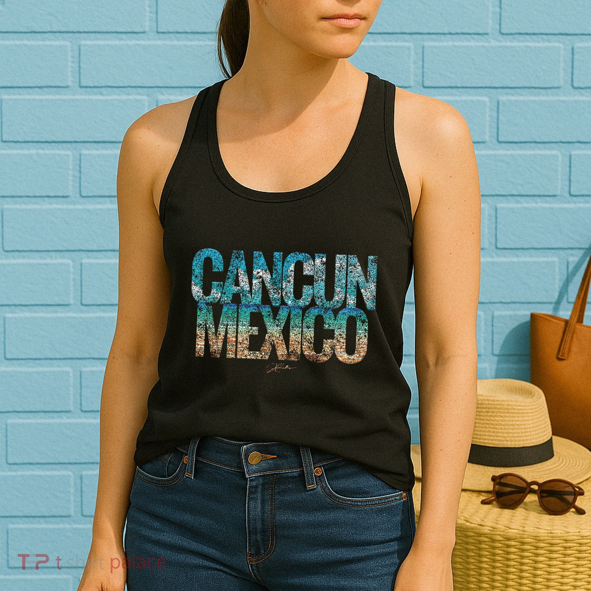 Cancun Mexico Beach Women's Tank Top