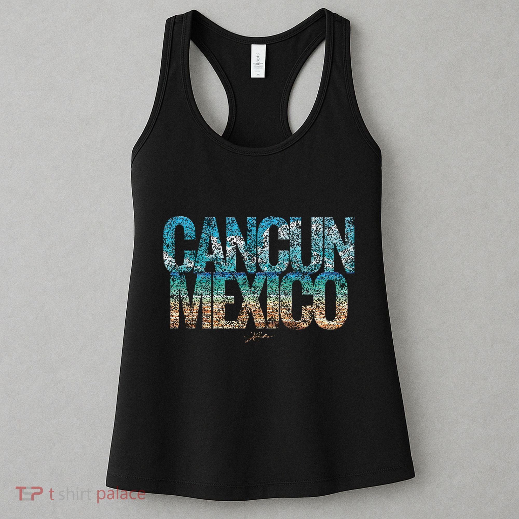 Cancun Mexico Beach Women's Tank Top