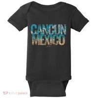 Cancun Mexico Beach Baby Bodysuit thumb 0
